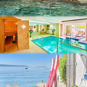  Villa Luxury Seaside With A Classic Mediterranean Olive Garden, A Fully Equipped Professional Kitchen, Pool, Sauna, Padle Boards And Canoe - Miolin House